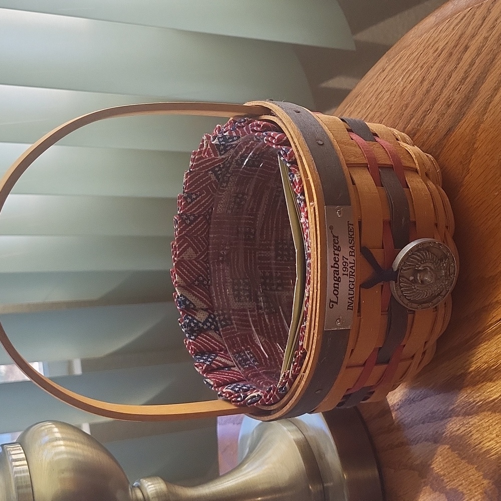 Longaberger 1997 Inaugural basket
